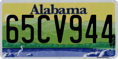 AL license plate 65CV944