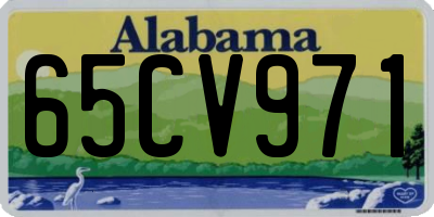AL license plate 65CV971