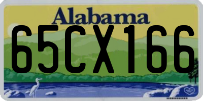 AL license plate 65CX166