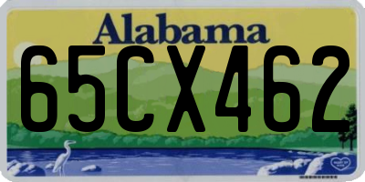 AL license plate 65CX462