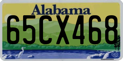 AL license plate 65CX468