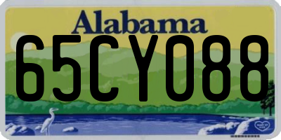 AL license plate 65CY088
