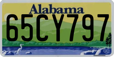 AL license plate 65CY797