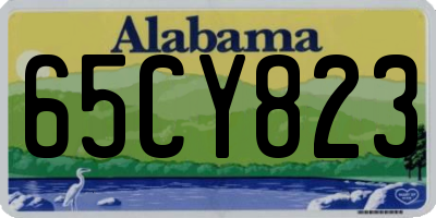 AL license plate 65CY823