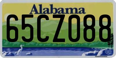 AL license plate 65CZ088