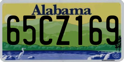 AL license plate 65CZ169