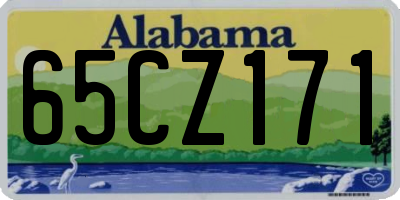 AL license plate 65CZ171