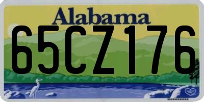 AL license plate 65CZ176