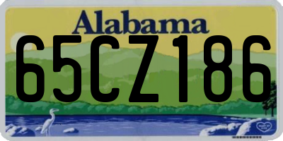 AL license plate 65CZ186