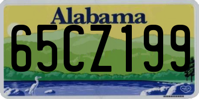 AL license plate 65CZ199