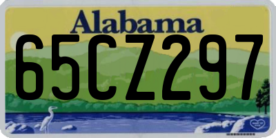 AL license plate 65CZ297