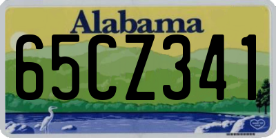 AL license plate 65CZ341
