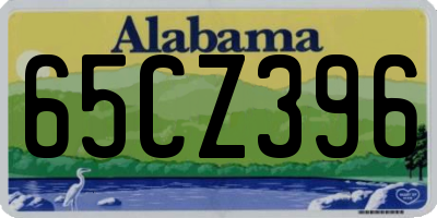 AL license plate 65CZ396