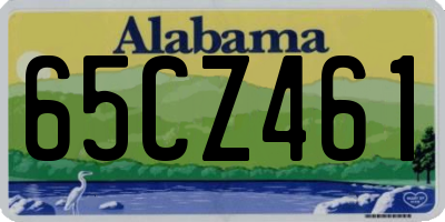 AL license plate 65CZ461