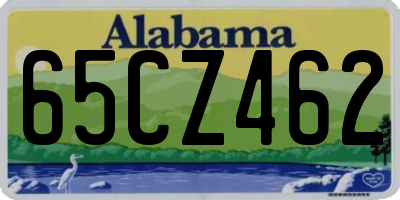 AL license plate 65CZ462