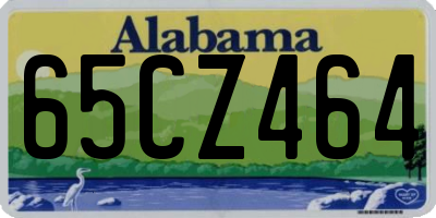 AL license plate 65CZ464