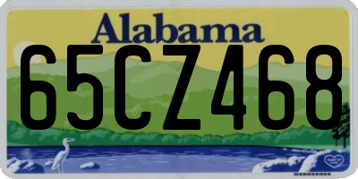 AL license plate 65CZ468