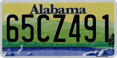 AL license plate 65CZ491