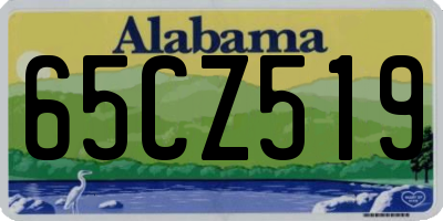 AL license plate 65CZ519