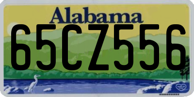 AL license plate 65CZ556