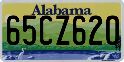 AL license plate 65CZ620