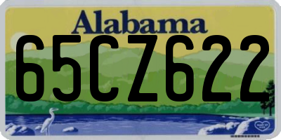 AL license plate 65CZ622
