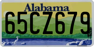 AL license plate 65CZ679