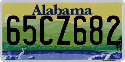 AL license plate 65CZ682