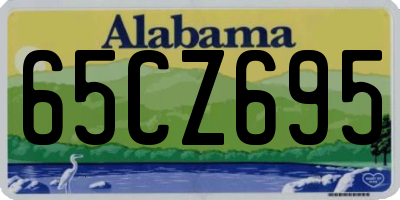 AL license plate 65CZ695