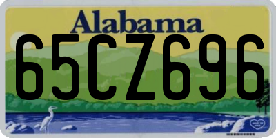 AL license plate 65CZ696