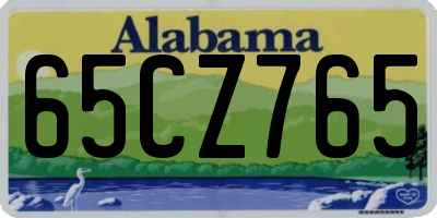 AL license plate 65CZ765