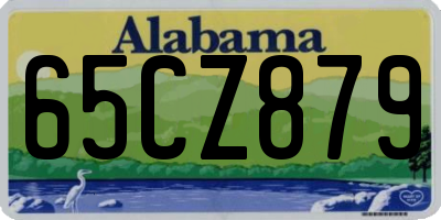 AL license plate 65CZ879