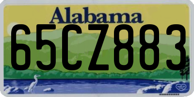 AL license plate 65CZ883