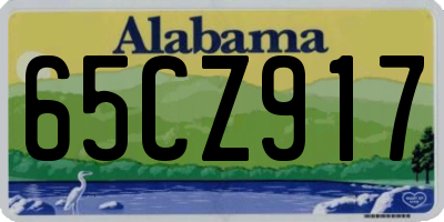 AL license plate 65CZ917