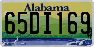 AL license plate 65DI169