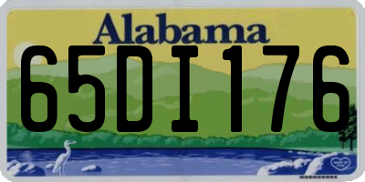 AL license plate 65DI176