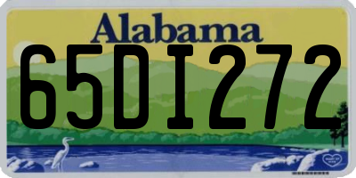 AL license plate 65DI272