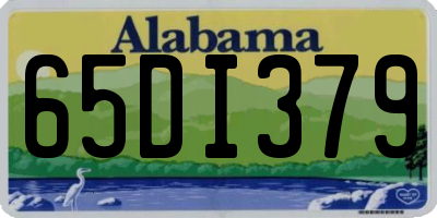 AL license plate 65DI379