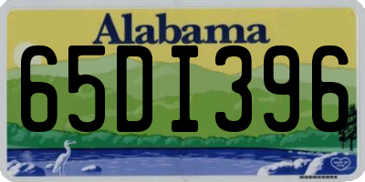 AL license plate 65DI396