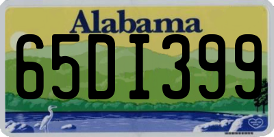 AL license plate 65DI399