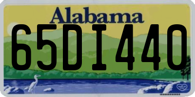 AL license plate 65DI440