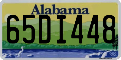 AL license plate 65DI448