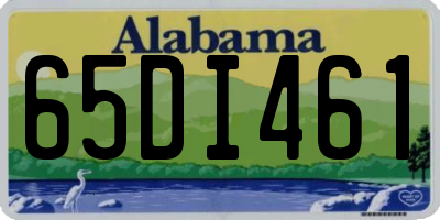 AL license plate 65DI461
