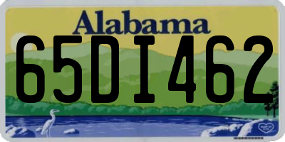 AL license plate 65DI462