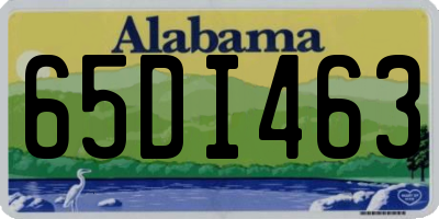 AL license plate 65DI463