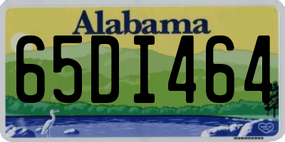AL license plate 65DI464