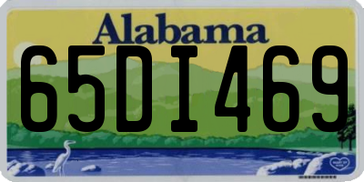AL license plate 65DI469