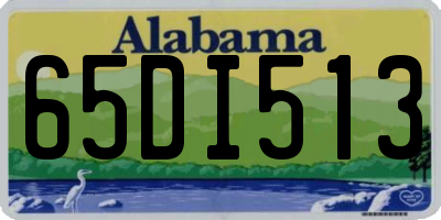 AL license plate 65DI513