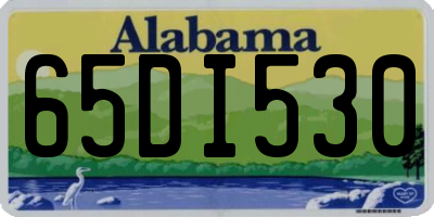 AL license plate 65DI530