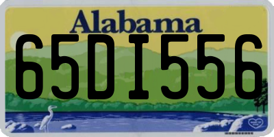 AL license plate 65DI556